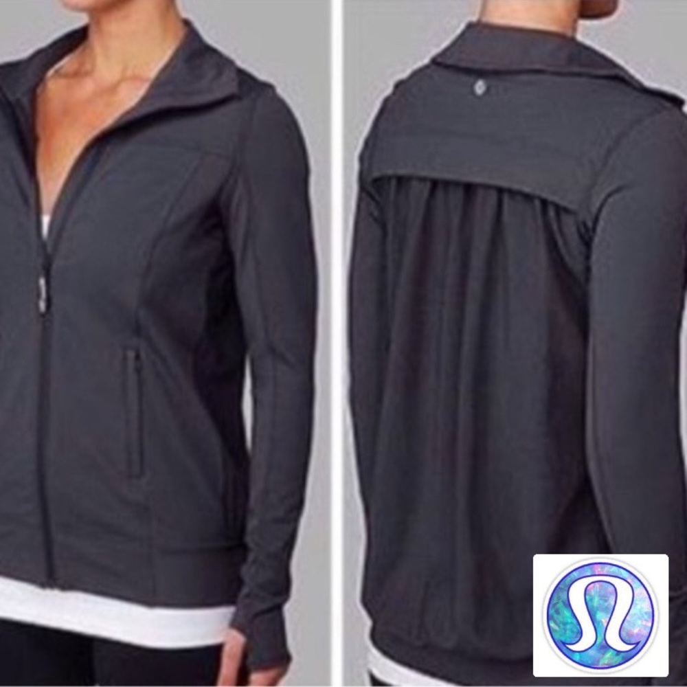 🧘🏻‍♀️RARE LULULEMON TADASANA MESH BACK Jacket